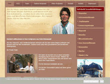 Tablet Screenshot of duennwald-praxis.de